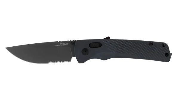 Ніж складаний SOG Flash AT Urban Half Serrated Gray