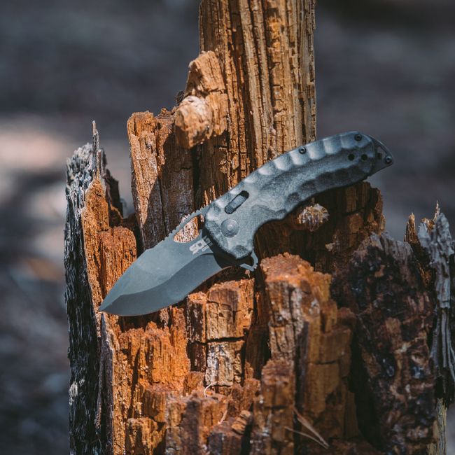 Ніж складаний SOG Kiku XR Black