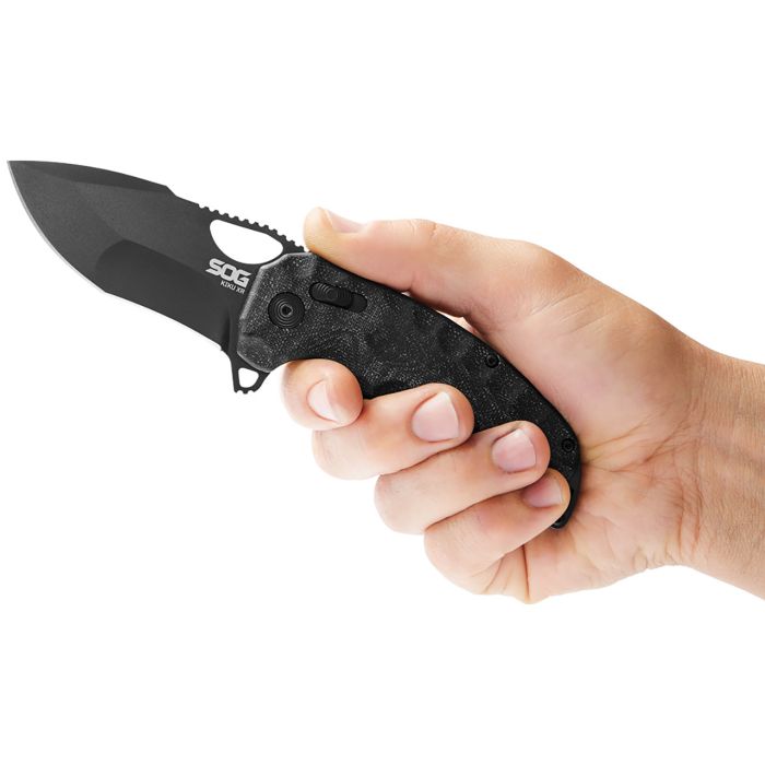 Ніж складаний SOG Kiku XR Black