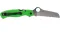 Ніж складаний Spyderco Atlantic Salt LC200N Green Serrated C89FSGR