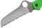 Ніж складаний Spyderco Atlantic Salt LC200N Green Serrated C89FSGR