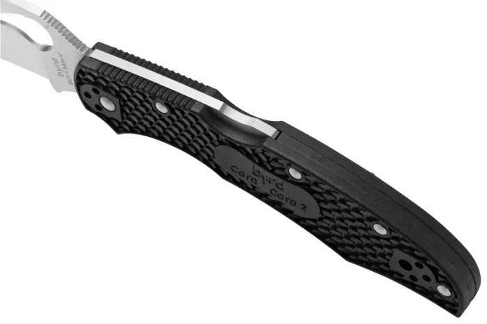 Ніж складаний Spyderco Byrd Cara Cara 2 Wharncliffe Black (BY03PBKWC2)