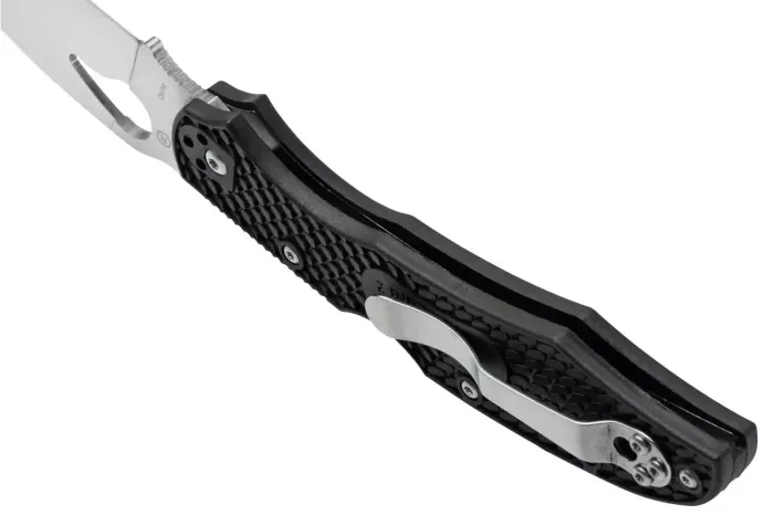 Ніж складаний Spyderco Byrd Cara Cara 2 Wharncliffe Black (BY03PBKWC2)