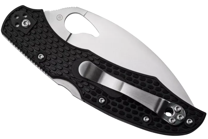 Ніж складаний Spyderco Byrd Cara Cara 2 Wharncliffe Serrated Black (BY03SBKWC2)