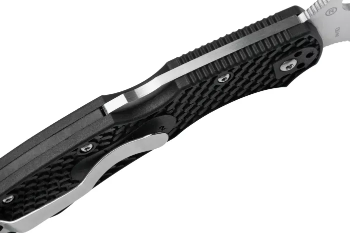 Ніж складаний Spyderco Byrd Cara Cara 2 Wharncliffe Serrated Black (BY03SBKWC2)
