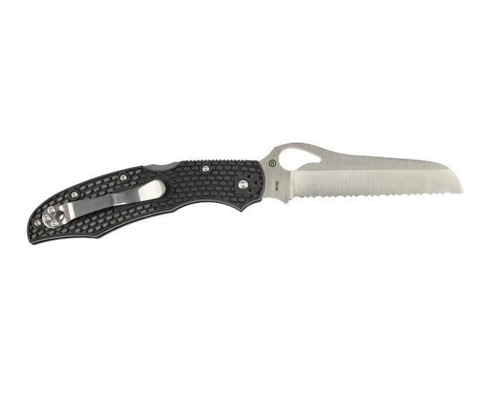 Ніж складаний Spyderco Byrd Cara Cara Rescue 2 Black (BY17SBK2)