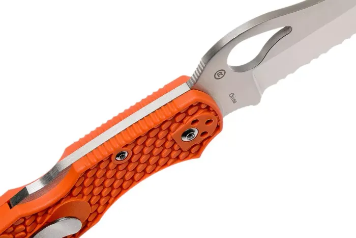 Ніж складаний Spyderco Byrd Cara Cara Rescue 2 Orange (BY17SOR2)