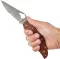 Ніж складаний Spyderco Byrd Cara Cara2 Half Serrated Brown (BY03PSBN2)