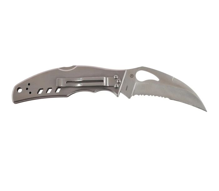 Ніж складаний Spyderco Byrd Crossbill Half Serrated (BY07PS)