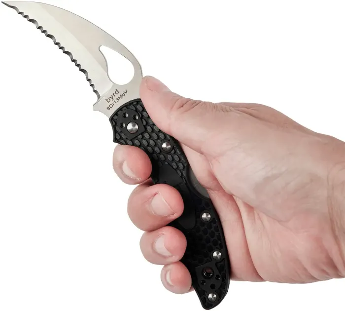 Ніж складаний Spyderco Byrd Hawkbill (BY22SBK)
