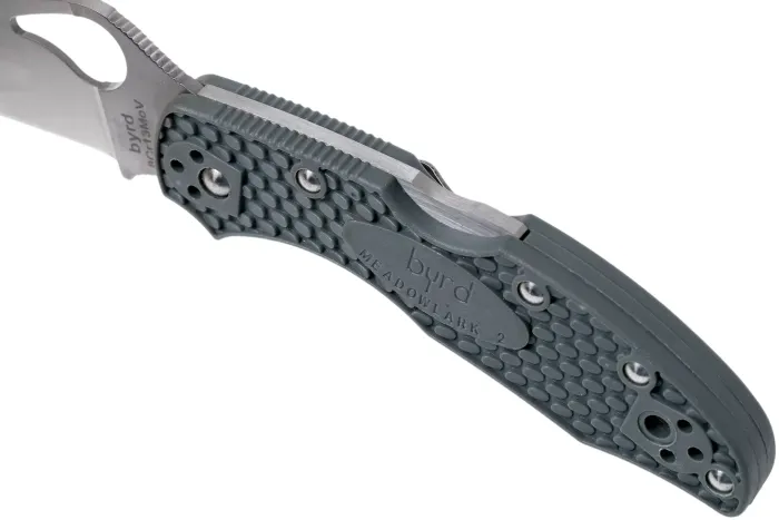 Ніж складаний Spyderco Byrd Meadowlark 2 Gray (BY04PGY2)