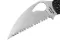 Ніж складаний Spyderco Byrd Meadowlark 2 Wharncliffe Serrated Black (BY04SBKWC2)