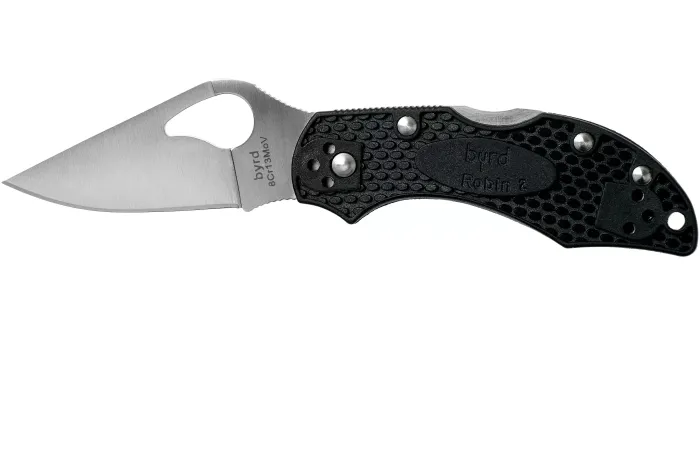 Ніж складаний Spyderco Byrd Robin 2 Black (BY10PBK2)