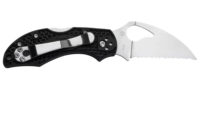Ніж складаний Spyderco Byrd Robin 2 Wharncliffe Serrated (BY10SBKWC2)