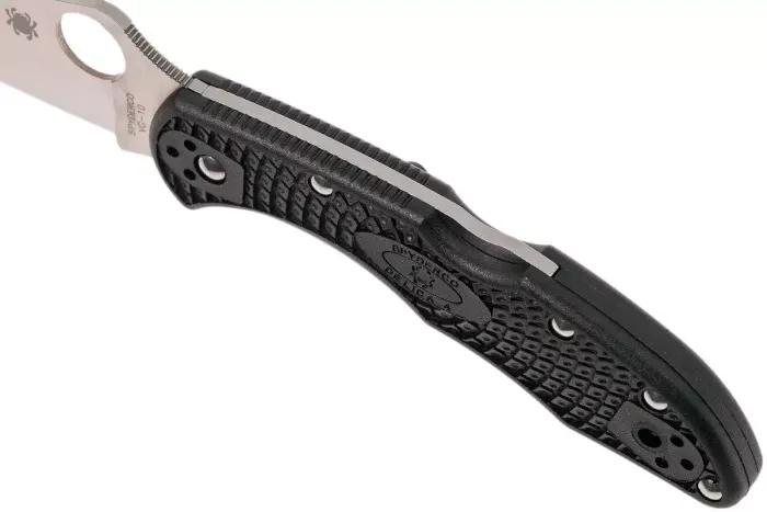 Ніж складаний Spyderco Delica 4 Flat Ground Black C11FPBK