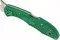 Ніж складаний Spyderco Delica 4 Flat Ground Green C11FPGR