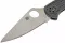 Ніж складаний Spyderco Delica 4 Flat Ground Grey C11FPGY