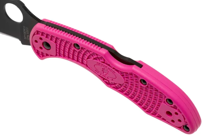 Ніж складаний Spyderco Delica 4 Flat Ground S30V Pink C11FPPNS30VB