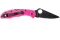 Ніж складаний Spyderco Delica 4 Flat Ground S30V Pink C11FPPNS30VB