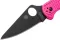 Ніж складаний Spyderco Delica 4 Flat Ground S30V Pink C11FPPNS30VB