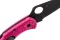 Ніж складаний Spyderco Delica 4 Flat Ground S30V Pink C11FPPNS30VB