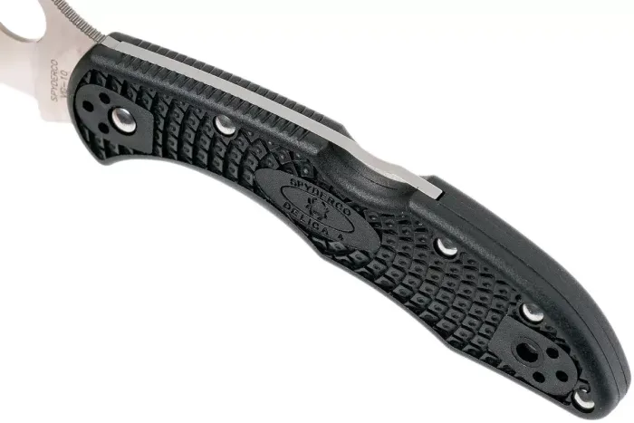 Ніж складаний Spyderco Delica 4 Flat Wharncliffe C11FPWCBK