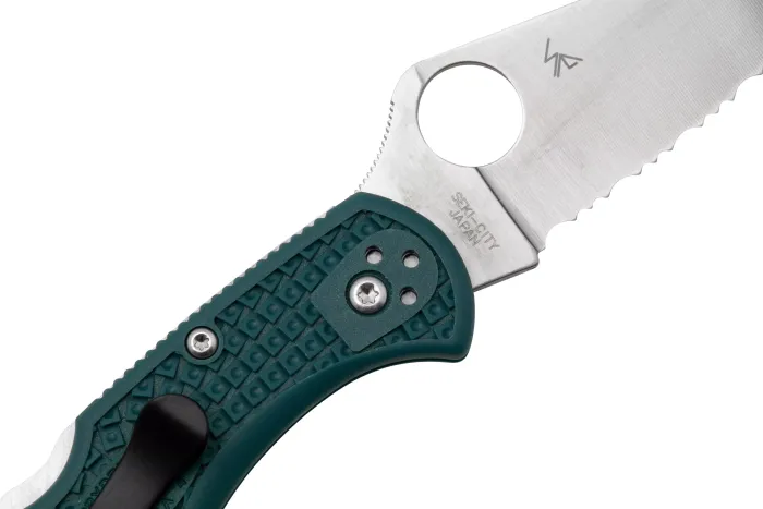 Ніж складаний Spyderco Delica 4 Lightweight K390 Blue C11FSK390
