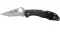Ніж складаний Spyderco Delica 4 Lightweight Thin Blue Line Partly Serrated C11FPSBKBL