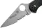 Ніж складаний Spyderco Delica 4 Lightweight Thin Blue Line Partly Serrated C11FPSBKBL