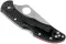 Ніж складаний Spyderco Delica 4 Lightweight Thin Blue Line Partly Serrated C11FPSBKBL