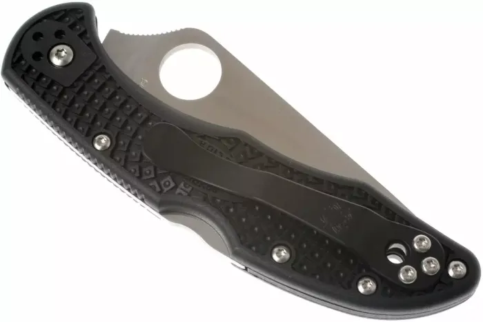 Ніж складаний Spyderco Delica 4 Partly Serrated C11PSBK