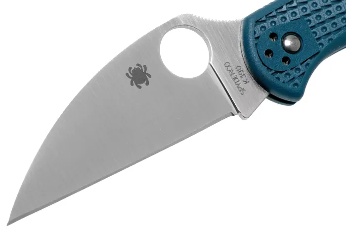 Ніж складаний Spyderco Delica 4 Wharncliffe K390 Blue C11FPWK390