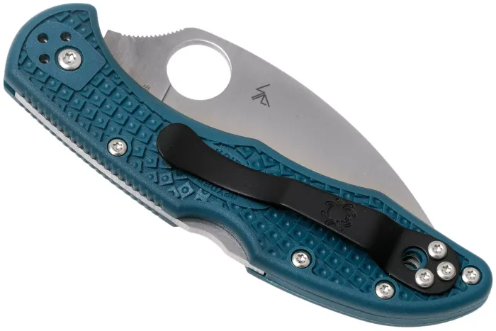 Ніж складаний Spyderco Delica 4 Wharncliffe K390 Blue C11FPWK390