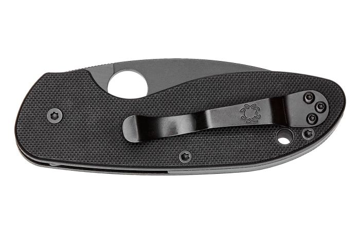 Ніж складаний Spyderco Efficient Black Blade C216GPSBBK