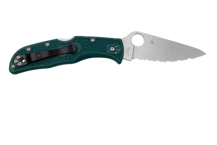 Ніж складаний Spyderco Endela Blue Serrated C243FSK390