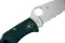 Ніж складаний Spyderco Endela Blue Serrated C243FSK390