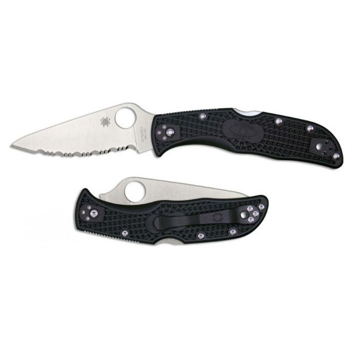 Ніж складаний Spyderco Endela Serrated C243SBK