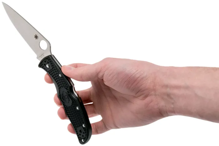 Ніж складаний Spyderco Endura 4 Flat Ground Black C10FPBK