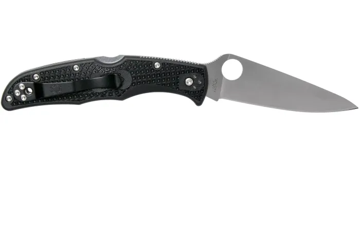 Ніж складаний Spyderco Endura 4 Flat Ground Black C10FPBK
