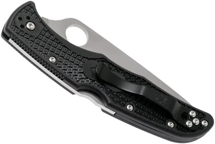 Ніж складаний Spyderco Endura 4 Flat Ground Black C10FPBK
