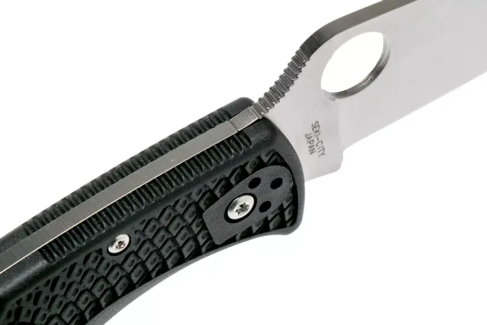 Ніж складаний Spyderco Endura 4 Flat Ground Black C10FPBK