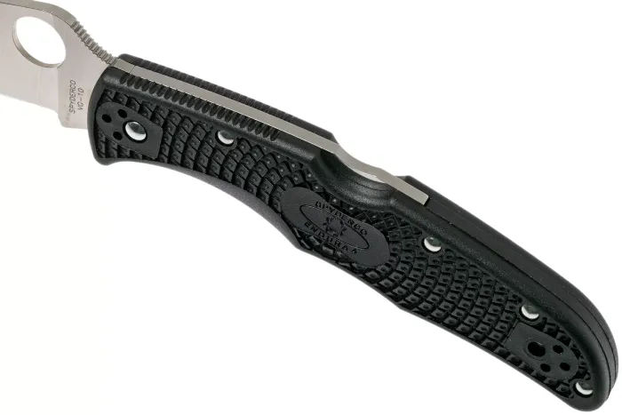 Ніж складаний Spyderco Endura 4 Flat Ground Black C10FPBK