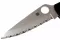 Ніж складаний Spyderco Endura 4 Flat Ground Black Serrated C10SBK