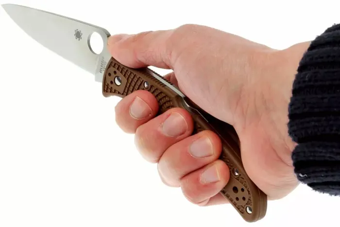 Ніж складаний Spyderco Endura 4 Flat Ground Brown C10FPBN