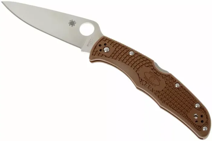 Ніж складаний Spyderco Endura 4 Flat Ground Brown C10FPBN
