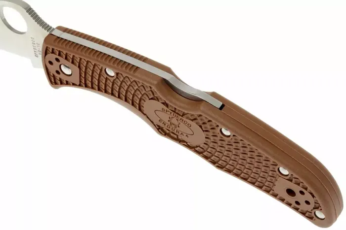 Ніж складаний Spyderco Endura 4 Flat Ground Brown C10FPBN
