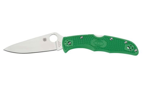 Ніж складаний Spyderco Endura 4 Flat Ground Green C10FPGR