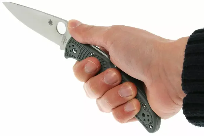 Ніж складаний Spyderco Endura 4 Flat Ground Grey C10FPGY
