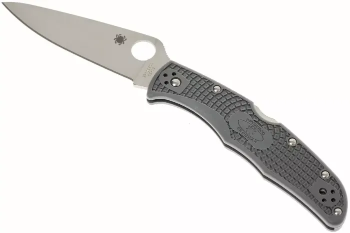 Ніж складаний Spyderco Endura 4 Flat Ground Grey C10FPGY