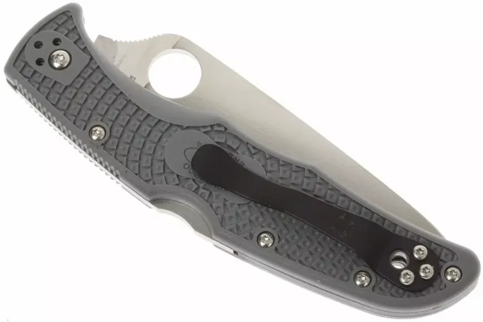 Ніж складаний Spyderco Endura 4 Flat Ground Grey C10FPGY